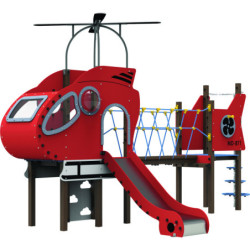 Structure multi-jeux L'HÉLICOPTÈRE