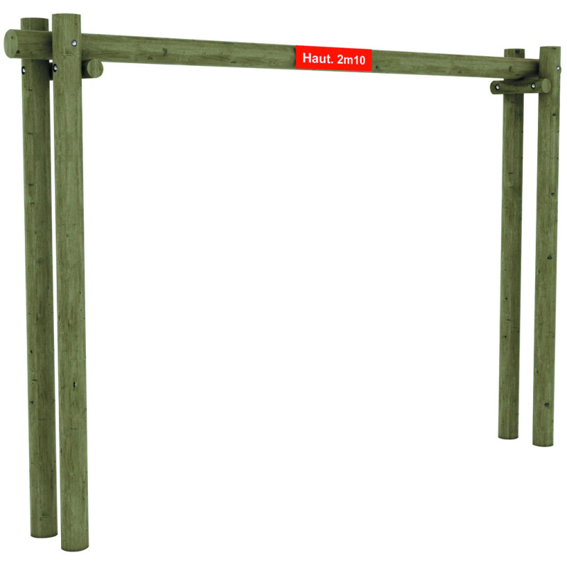 Limiteur de hauteur en bois