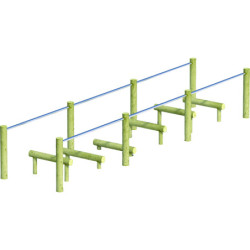 Passage d'obstacles 2 rampes