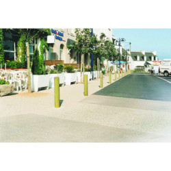 Borne urbaine bois RONDE