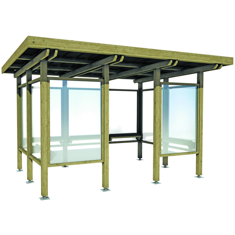 Abri fumeur CITRONNIER