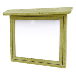 Vitrine d'affichage extérieure murale