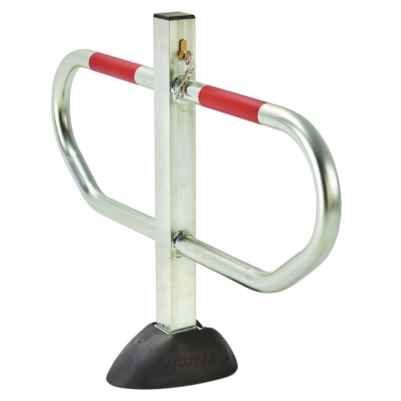 Arceau de parking avec pied central