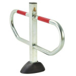 Arceau de parking avec pied central