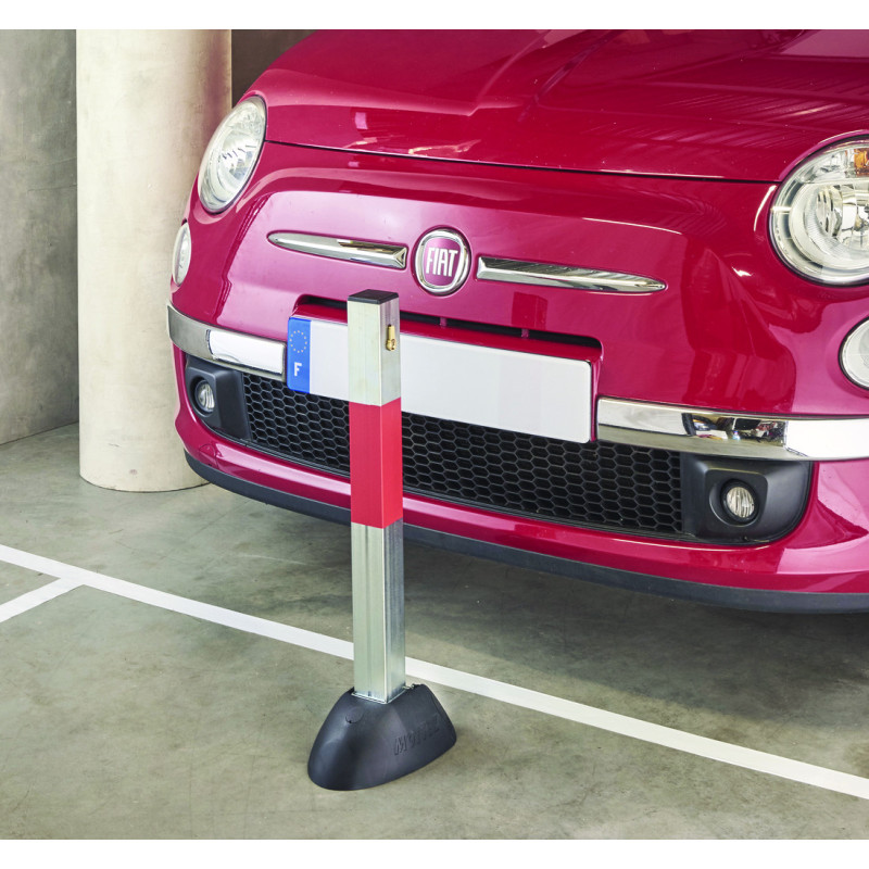 Bloc parking en acier POTEAU