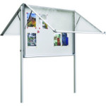 Vitrine affichage extérieur CYCLAMEN SUR PIEDS