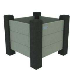 Jardinière en plastique recyclé JARDIORANGERIE