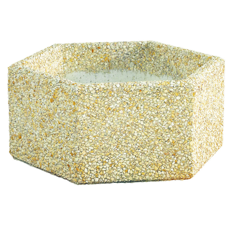 Jardinière de ville en béton JARDIBETON