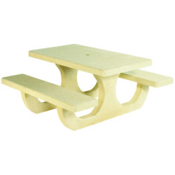 Table béton extérieure BAOBAB