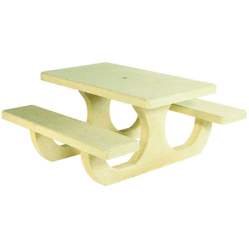 Table béton extérieure BAOBAB