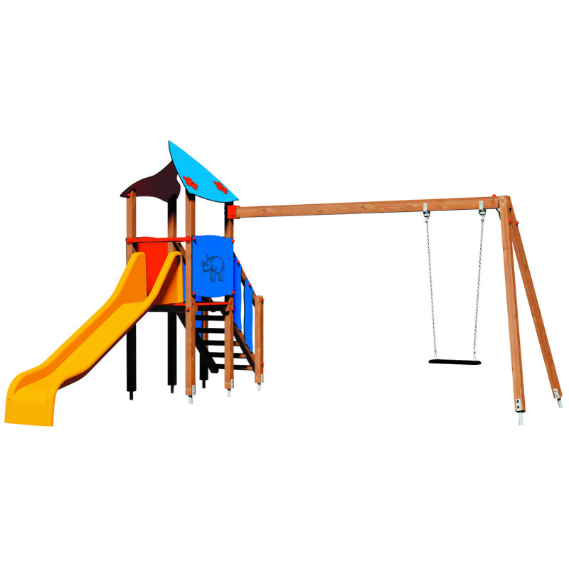 Toboggan et portique TOUR CALGARY