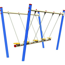 PASSERELLE MOUVANTE pour aire de jeux