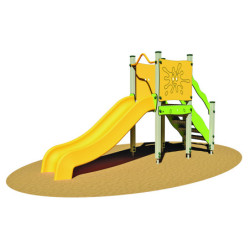 Toboggan pour aire de jeux SPLASH