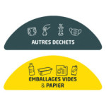 Option pour Poubelle de rue DORINE 2 FLUX