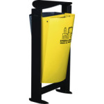 Corbeille urbaine métal JAROSSE 2 FLUX