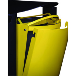 Corbeille urbaine métal JAROSSE 2 FLUX