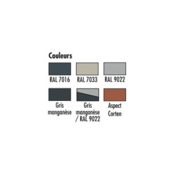 Cendrier urbain MURAL