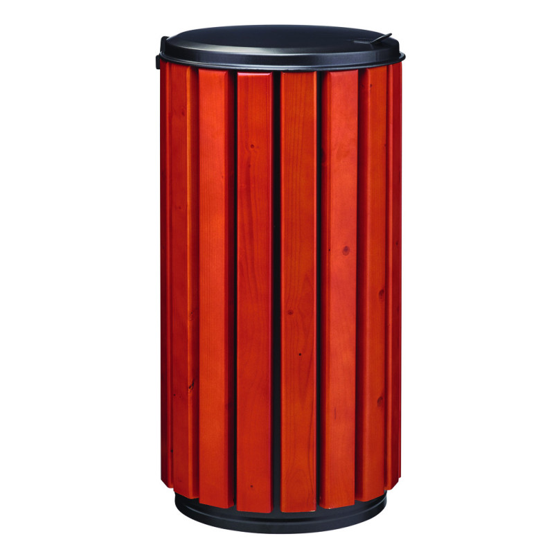 Corbeille extérieure bois MARIA