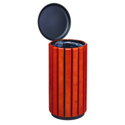 Corbeille extérieure bois MARIA