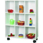 Meuble scolaire mobile 9 cases