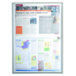 Vitrine intérieure lumineuse LEONOTIS