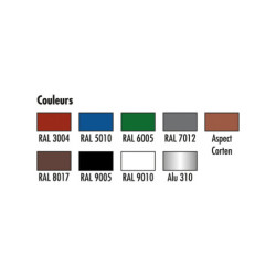 Butée de parking ACIER