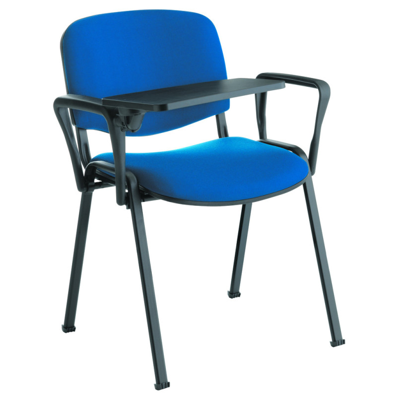 chaise collectivité tissu empilable