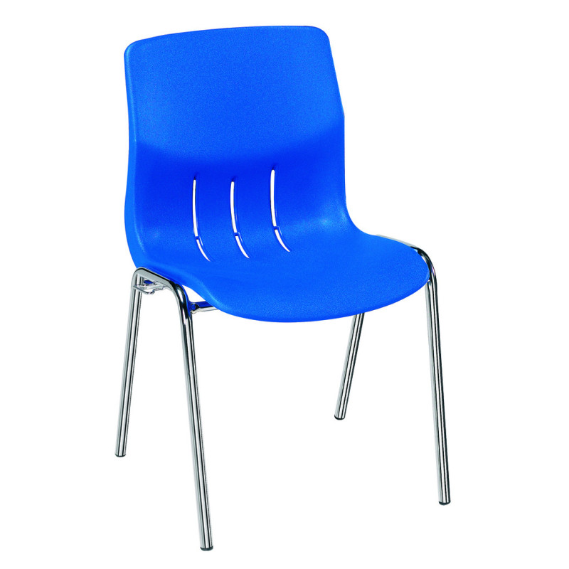 chaise coque empilable